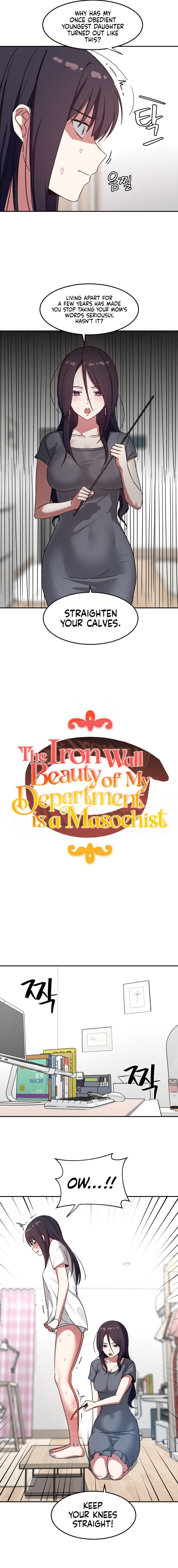 The Iron-Wall Beauty of My Department is a Masochist?! - Chapter 15 Page 4