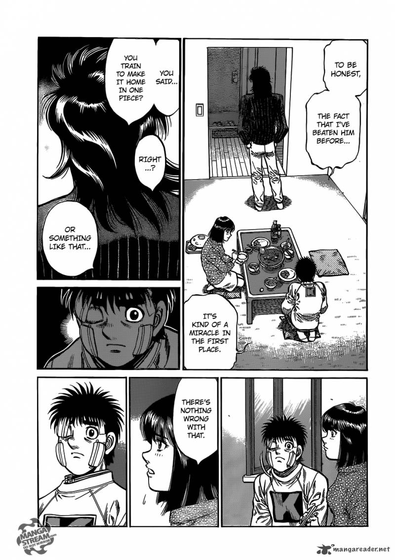 Hajime no Ippo - Chapter 1011 Page 14