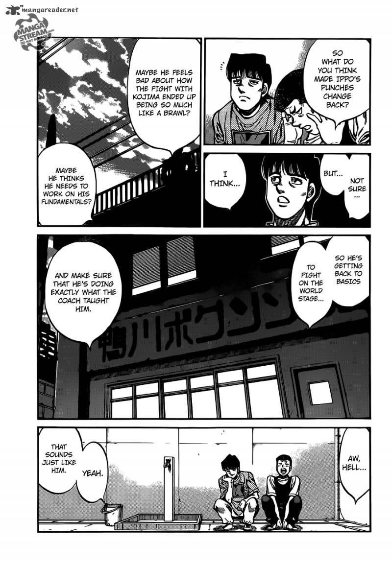 Hajime no Ippo - Chapter 1018 Page 9