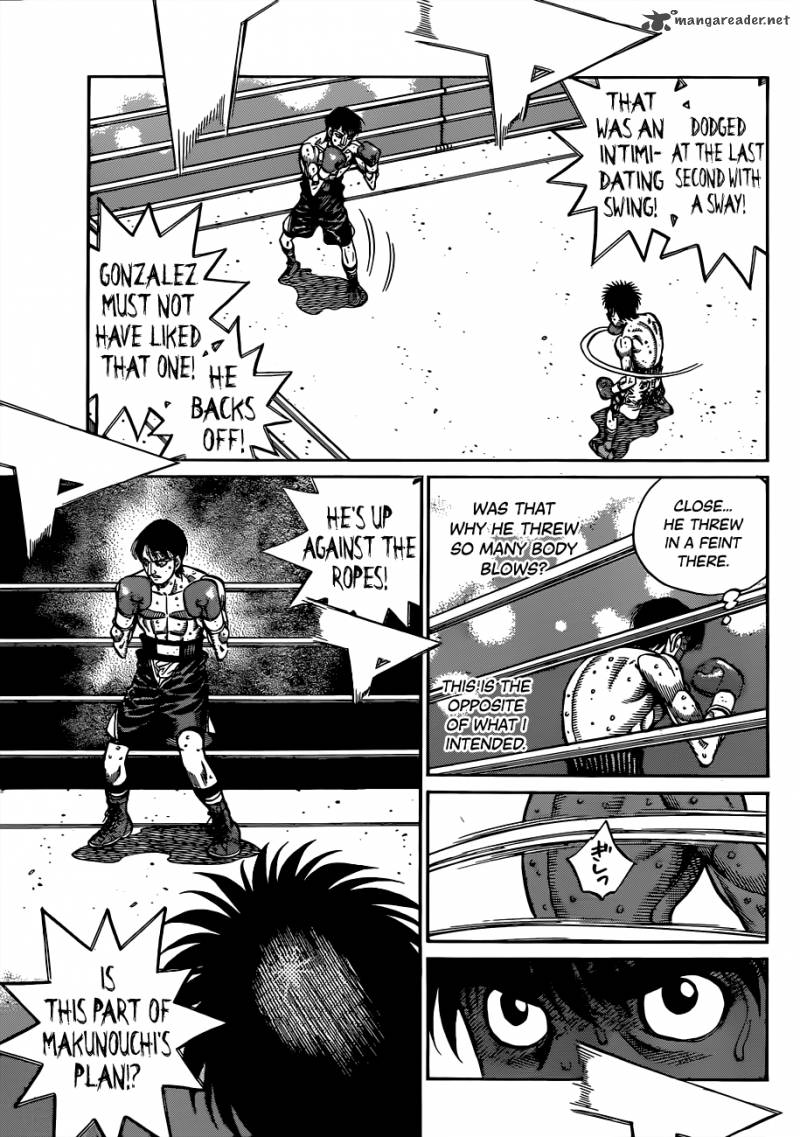 Hajime no Ippo - Chapter 1041 Page 13