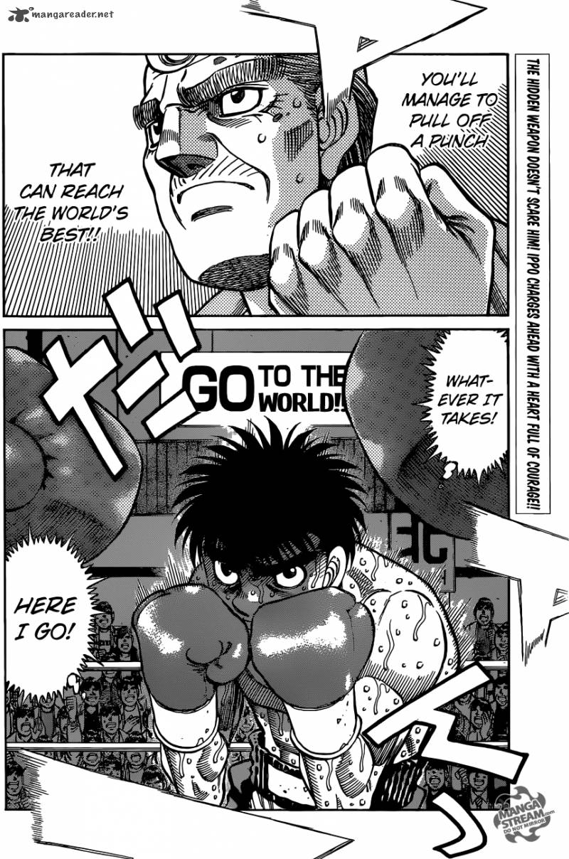 Hajime no Ippo - Chapter 1042 Page 16