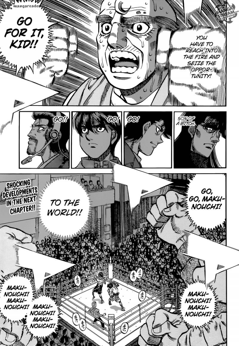 Hajime no Ippo - Chapter 1047 Page 11