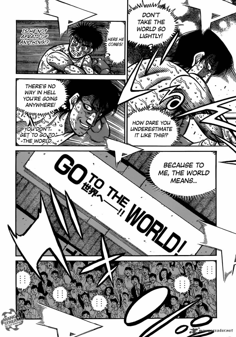 Hajime no Ippo - Chapter 1057 Page 3