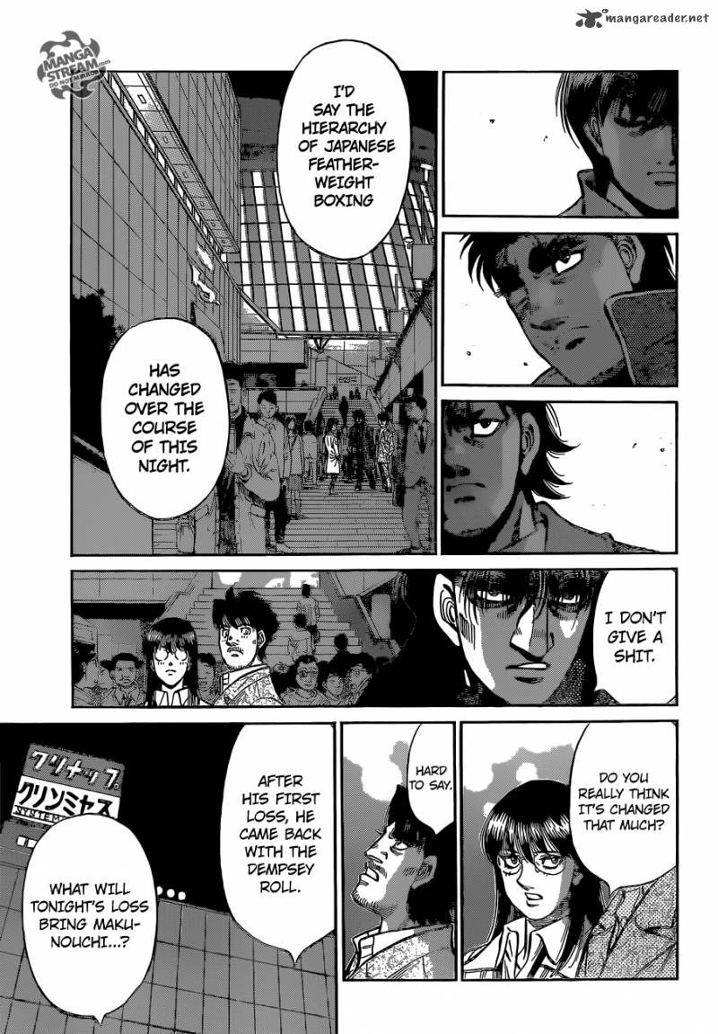 Hajime no Ippo - Chapter 1072 Page 8