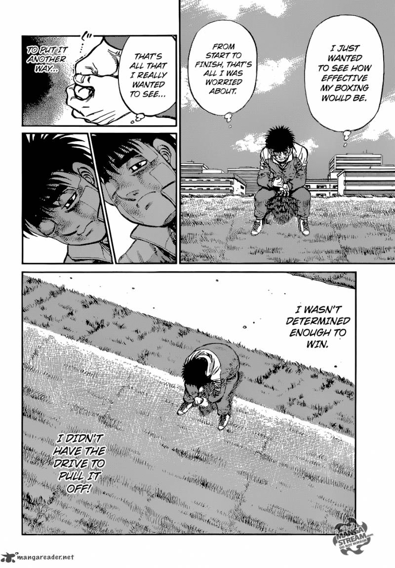 Hajime no Ippo - Chapter 1073 Page 13