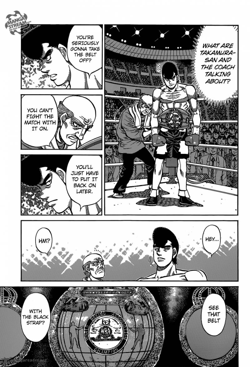 Hajime no Ippo - Chapter 1096 Page 4