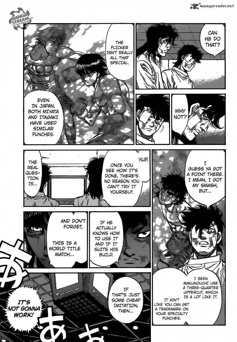 Hajime no Ippo - Chapter 1101 Page 4