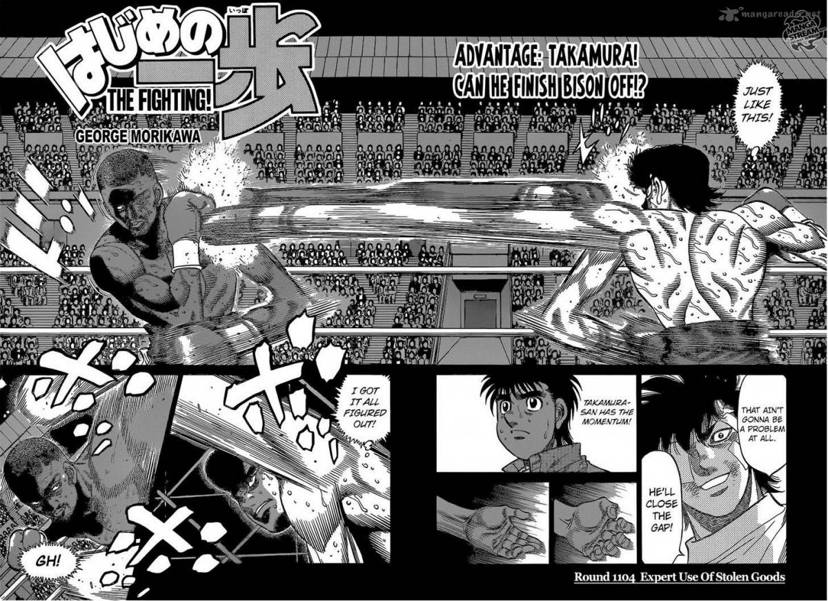 Hajime no Ippo - Chapter 1104 Page 2