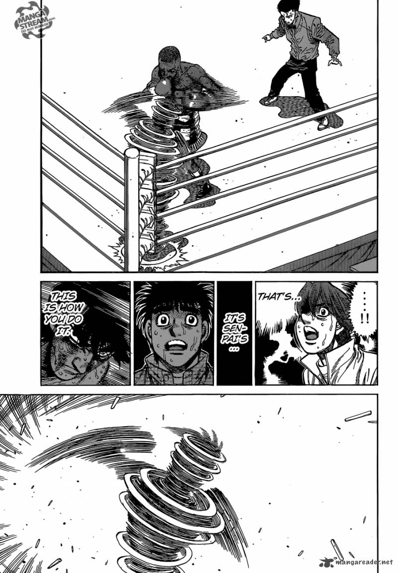 Hajime no Ippo - Chapter 1119 Page 3