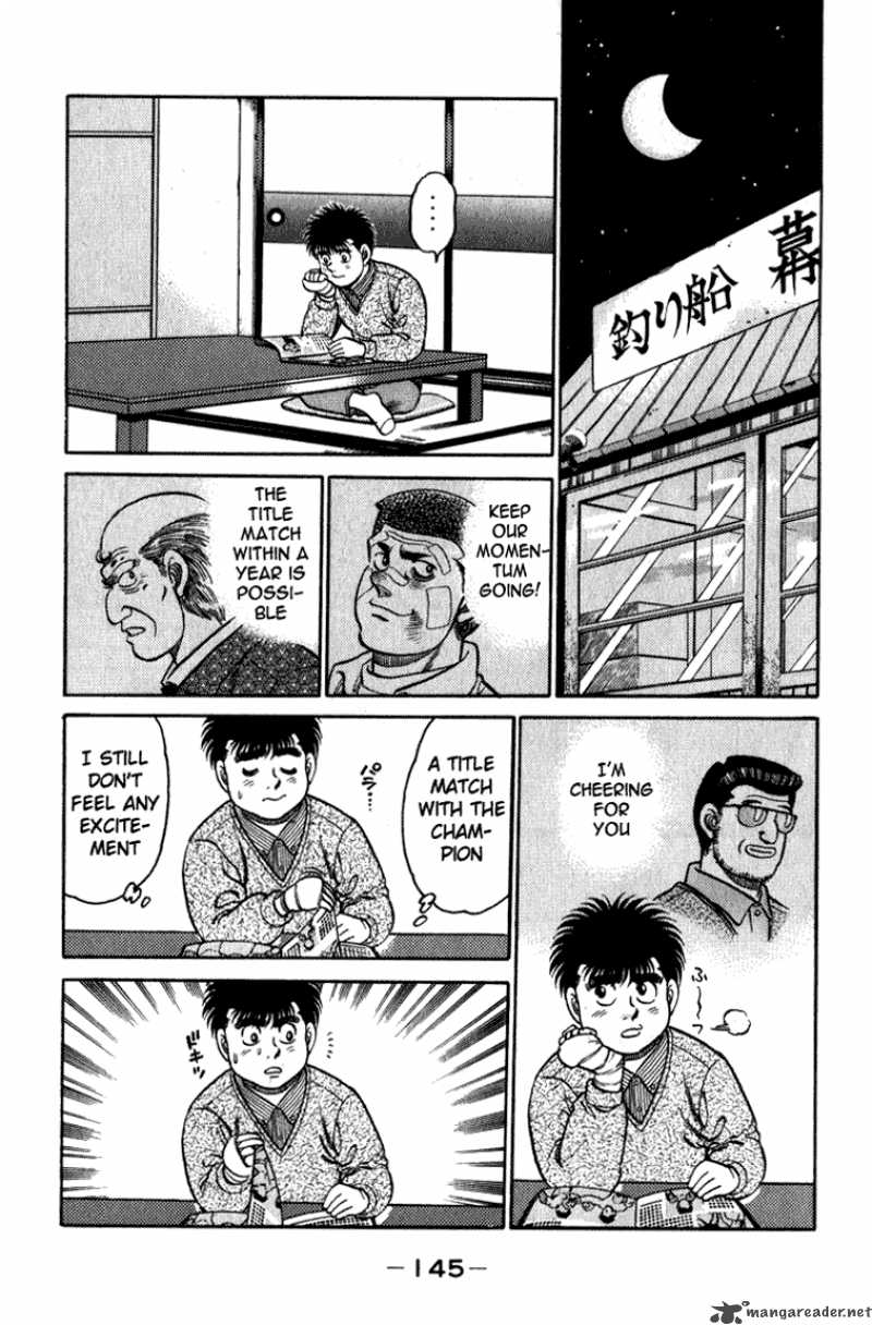 Hajime no Ippo - Chapter 113 Page 5