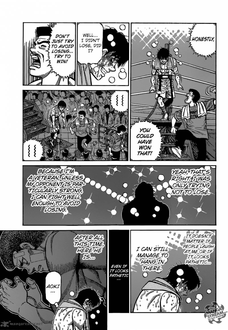 Hajime no Ippo - Chapter 1137 Page 17