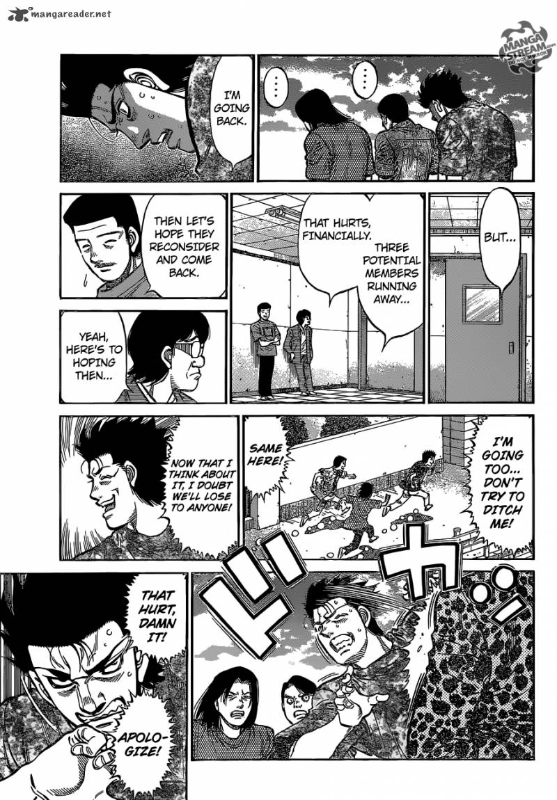 Hajime no Ippo - Chapter 1149 Page 15