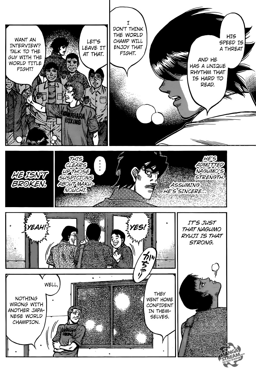 Hajime no Ippo - Chapter 1161 Page 4