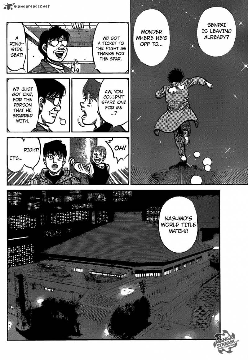 Hajime no Ippo - Chapter 1167 Page 15