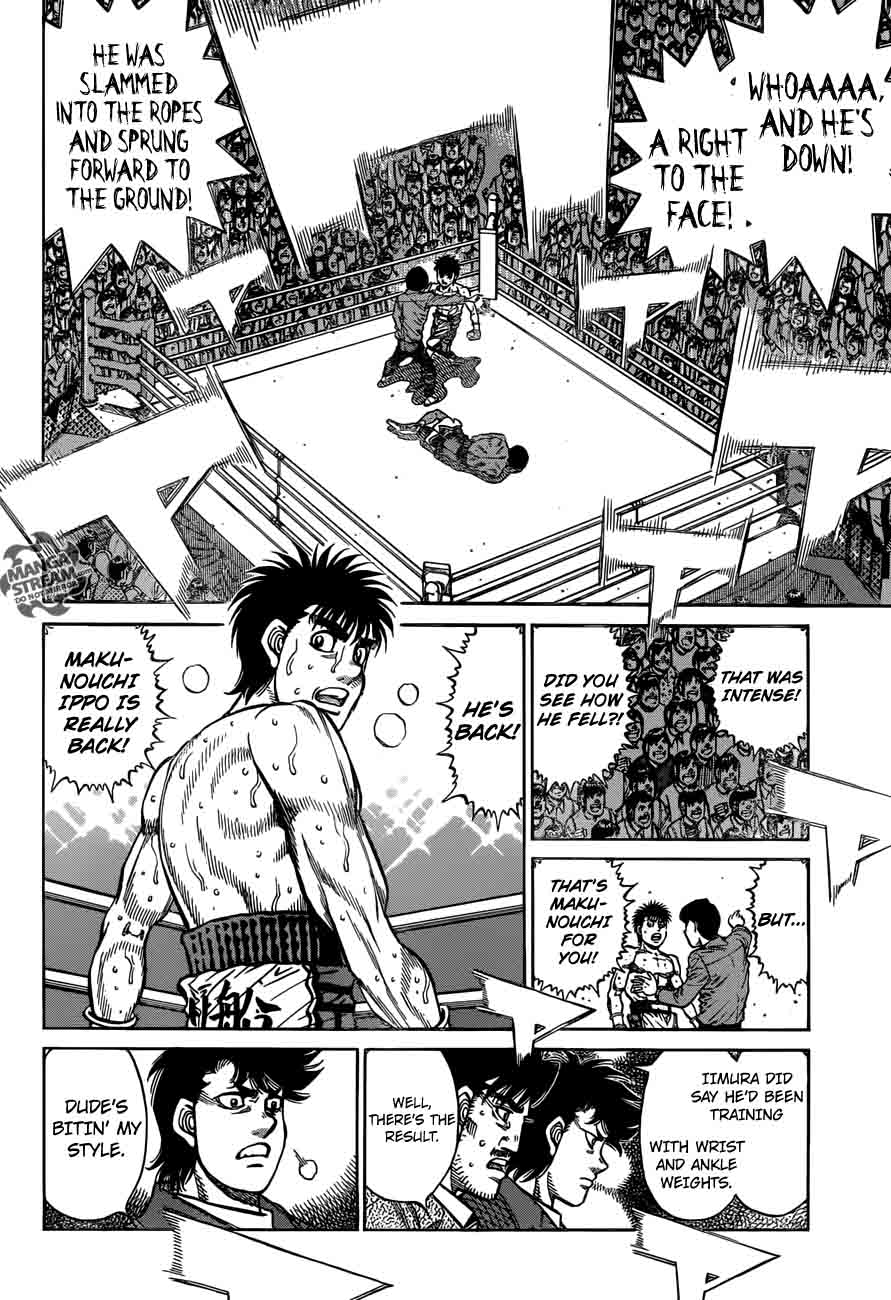 Hajime no Ippo - Chapter 1181 Page 11