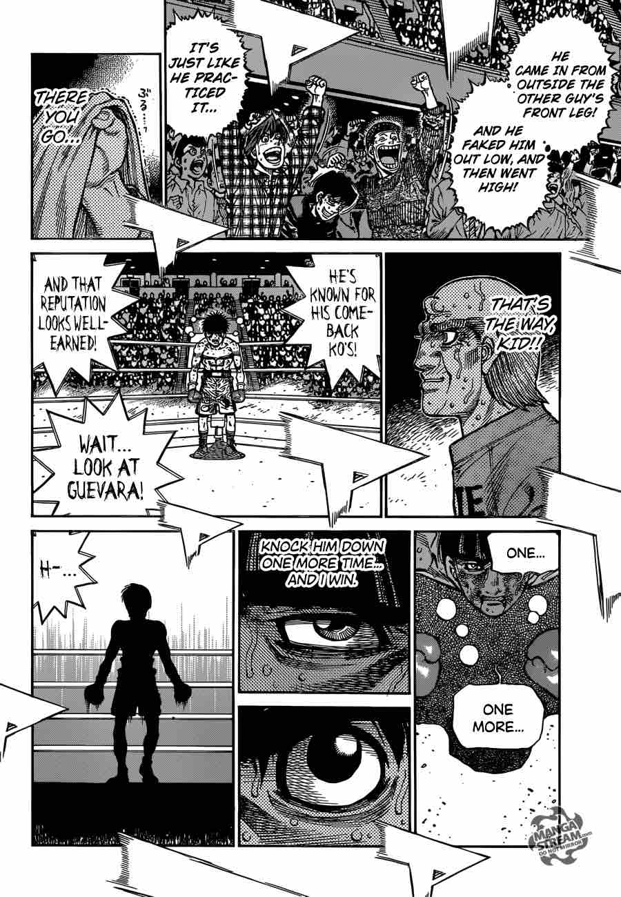 Hajime no Ippo - Chapter 1200 Page 6