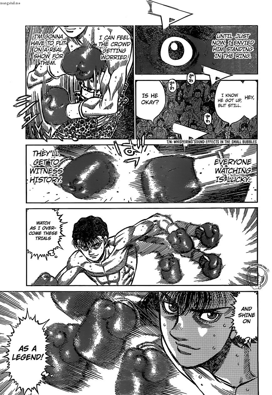 Hajime no Ippo - Chapter 1221 Page 3