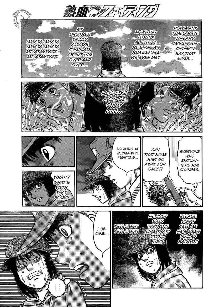 Hajime no Ippo - Chapter 1234 Page 5