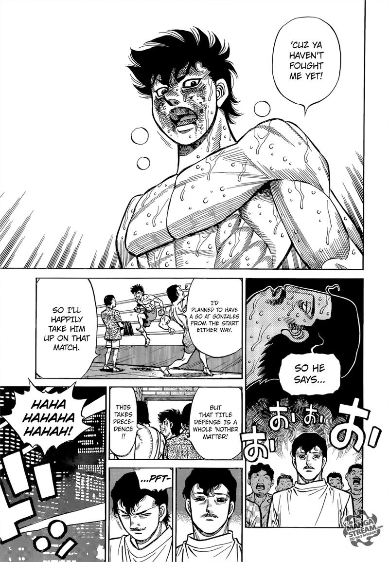 Hajime no Ippo - Chapter 1275 Page 14