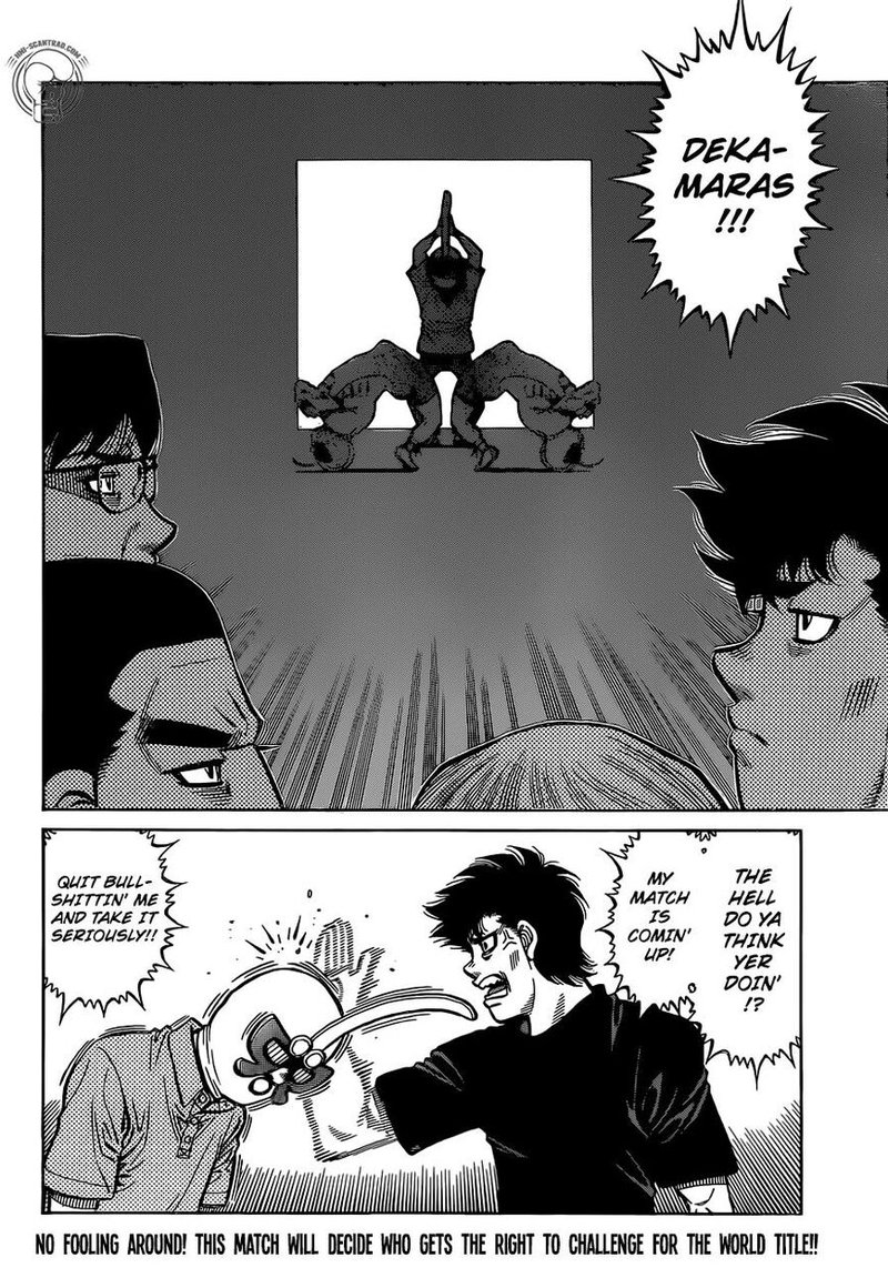 Hajime no Ippo - Chapter 1292 Page 18