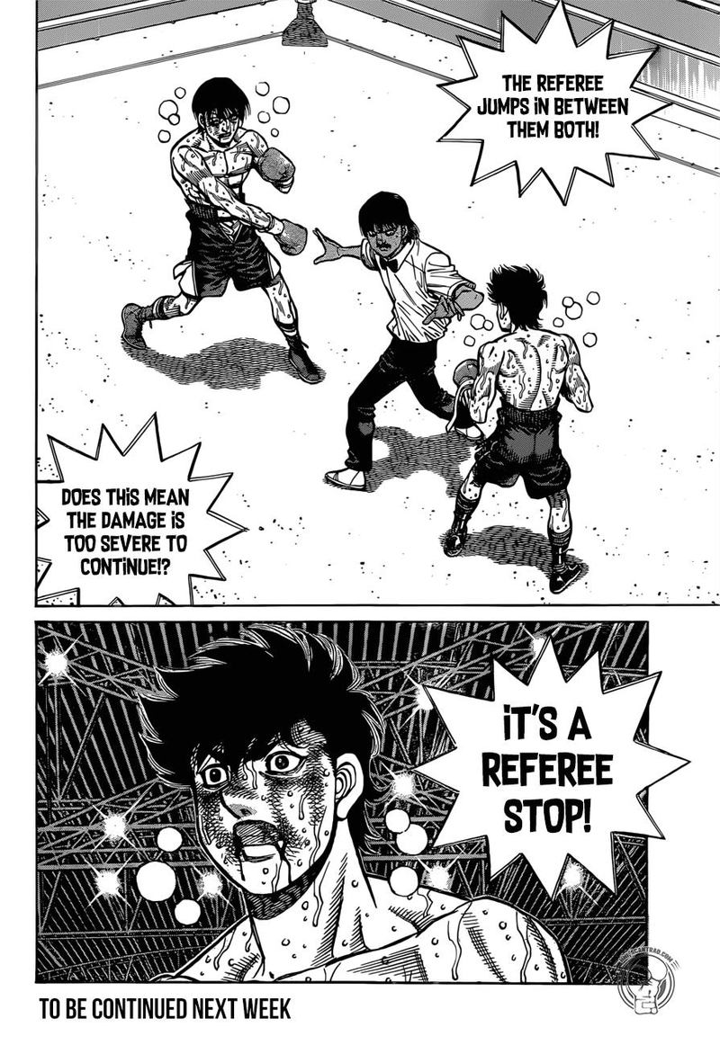 Hajime no Ippo - Chapter 1303 Page 17