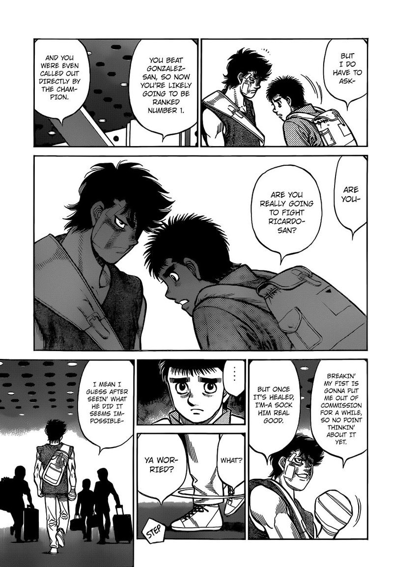 Hajime no Ippo - Chapter 1315 Page 5