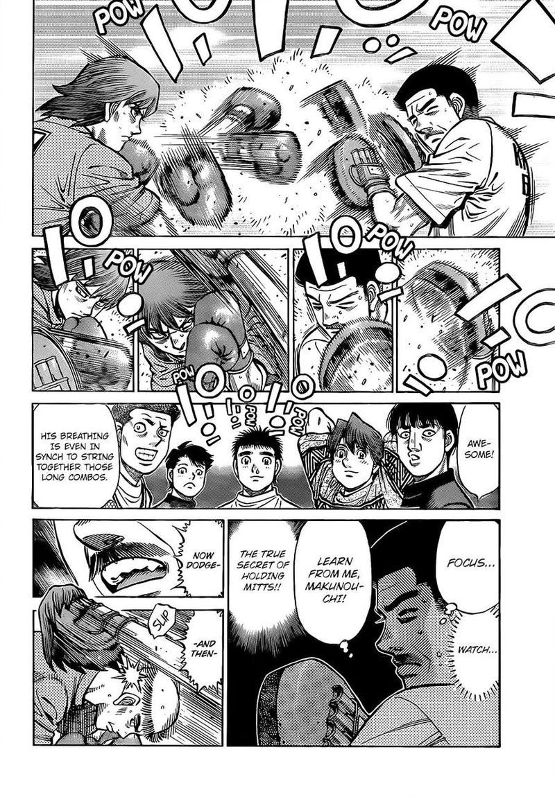 Hajime no Ippo - Chapter 1317 Page 4