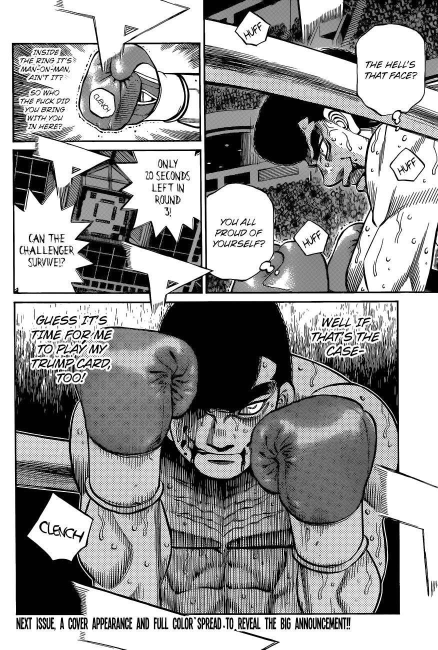 Hajime no Ippo - Chapter 1343 Page 16