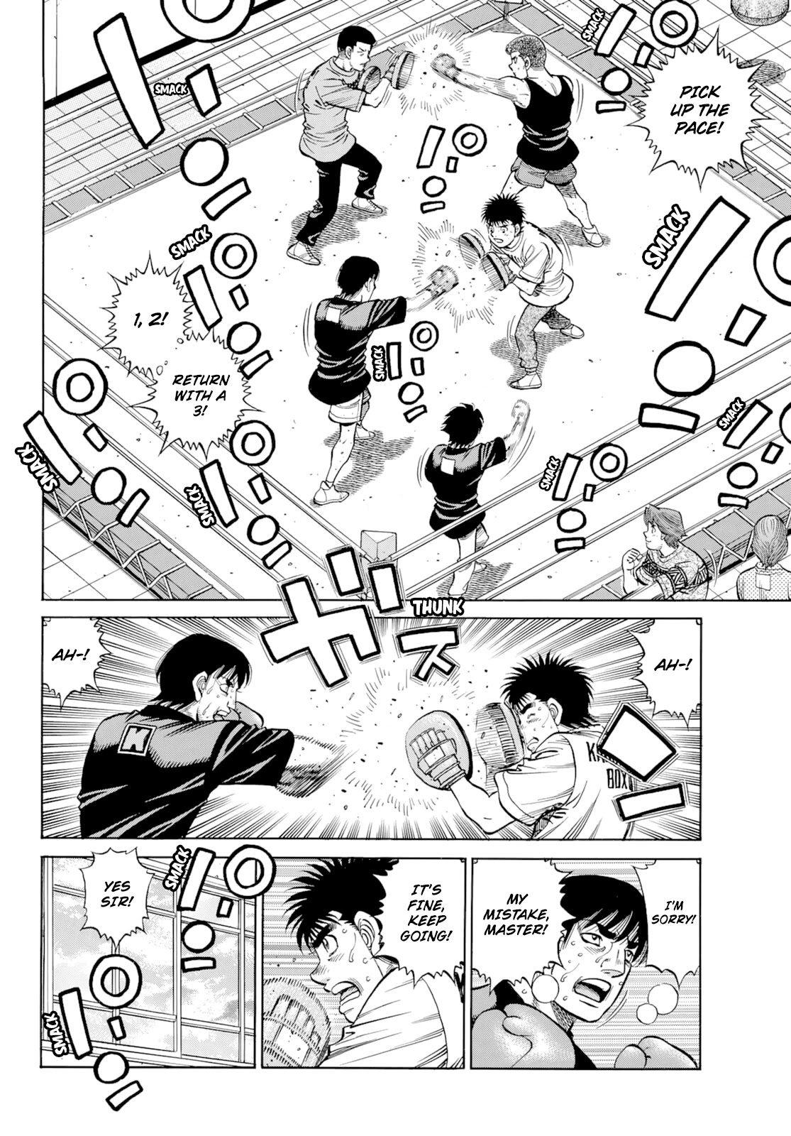 Hajime no Ippo - Chapter 1350 Page 2