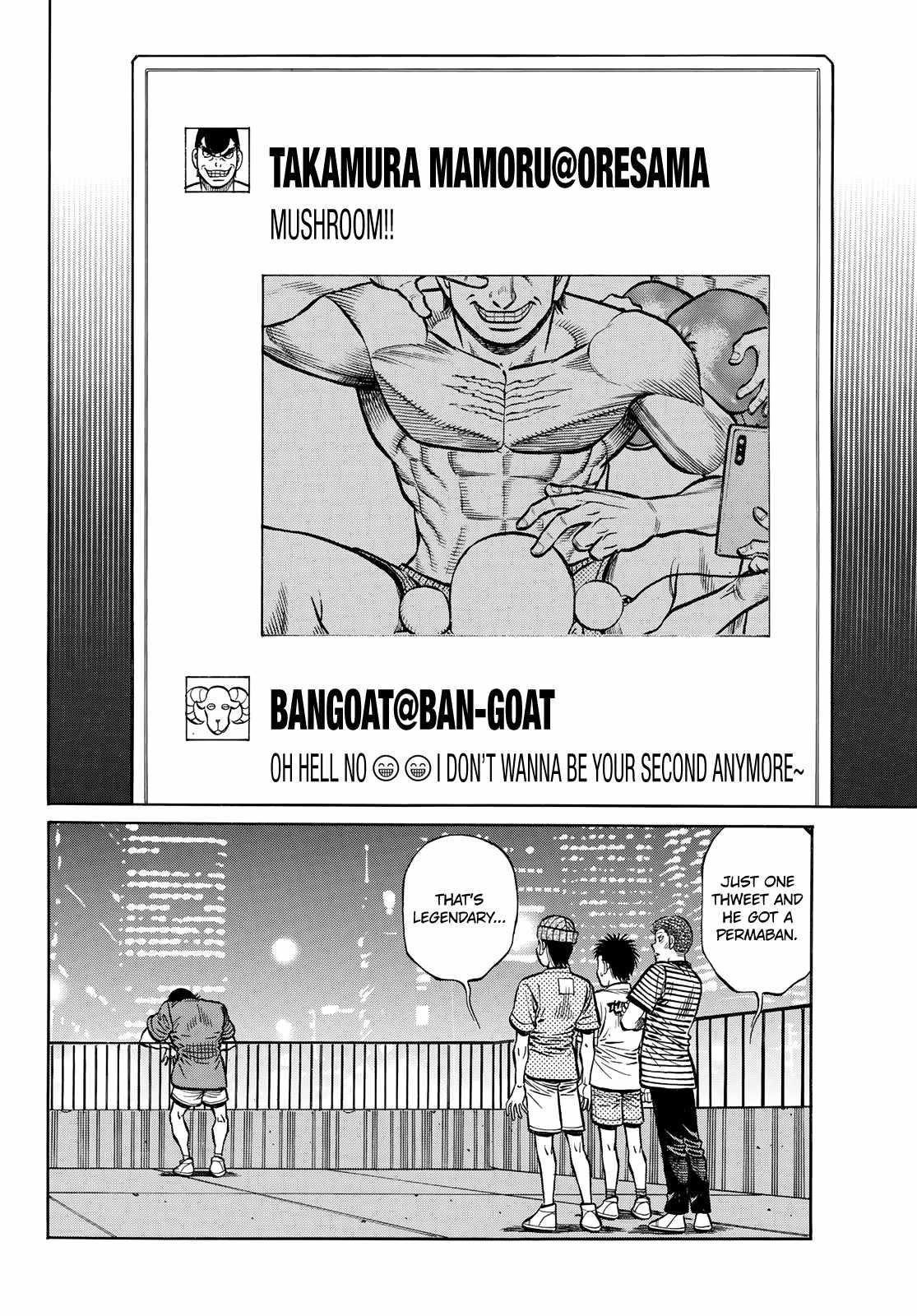 Hajime no Ippo - Chapter 1443 Page 8