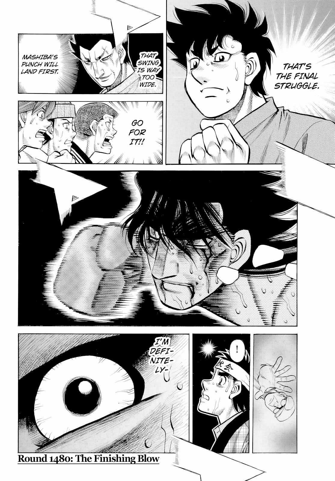 Hajime no Ippo - Chapter 1480 Page 3