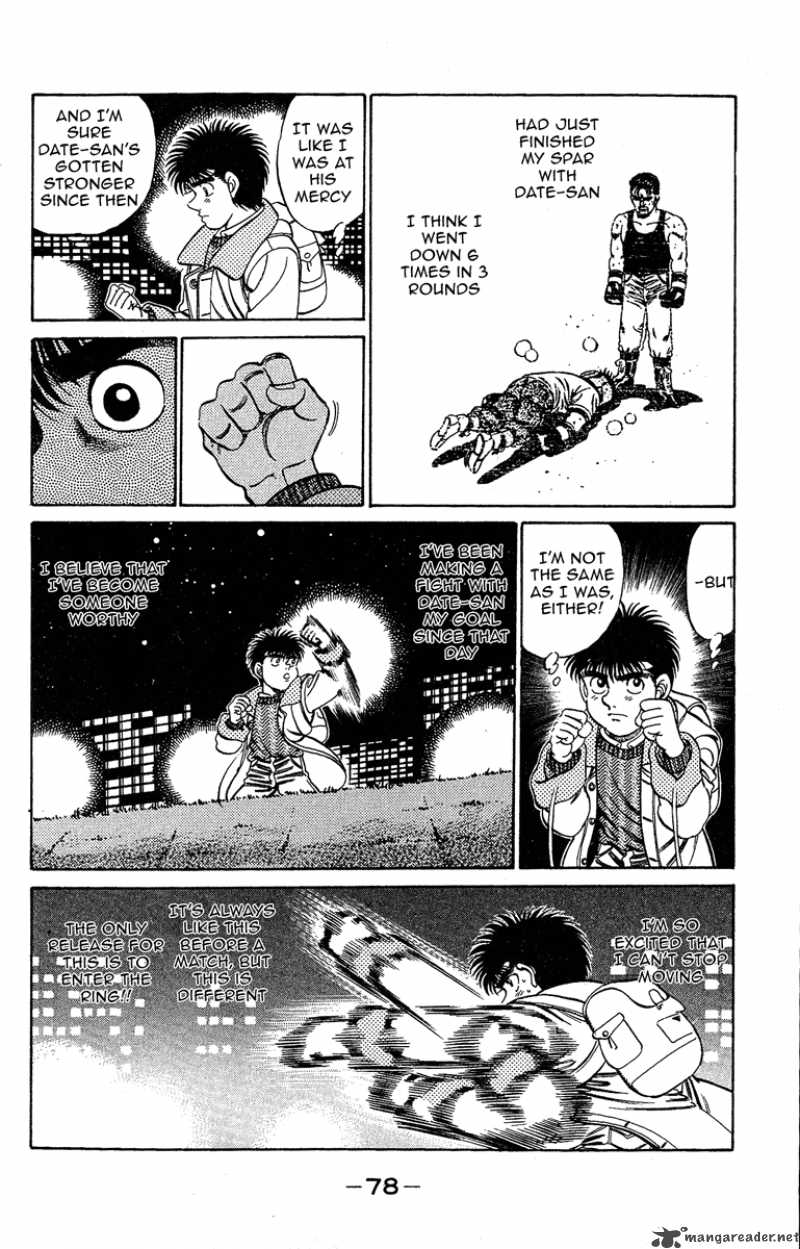 Hajime no Ippo - Chapter 182 Page 18