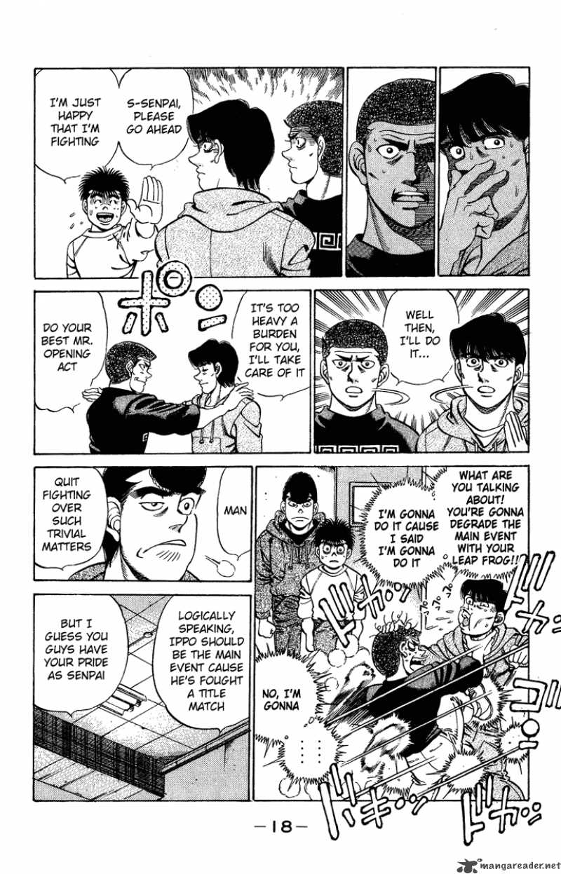 Hajime no Ippo - Chapter 206 Page 18