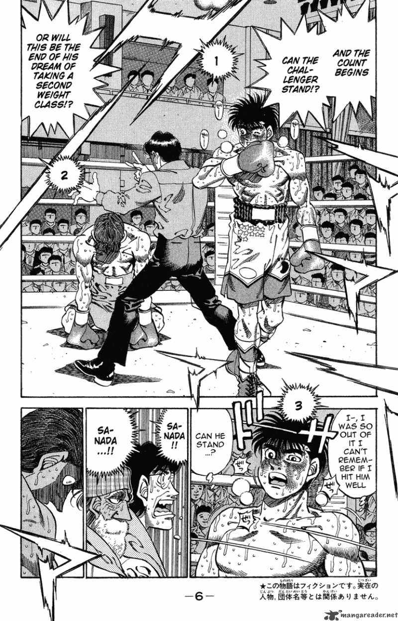 Hajime no Ippo - Chapter 307 Page 5