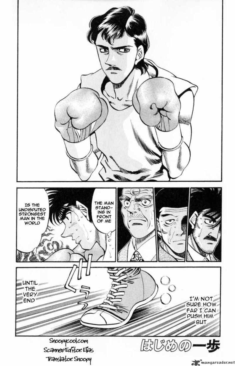 Hajime no Ippo - Chapter 328 Page 1