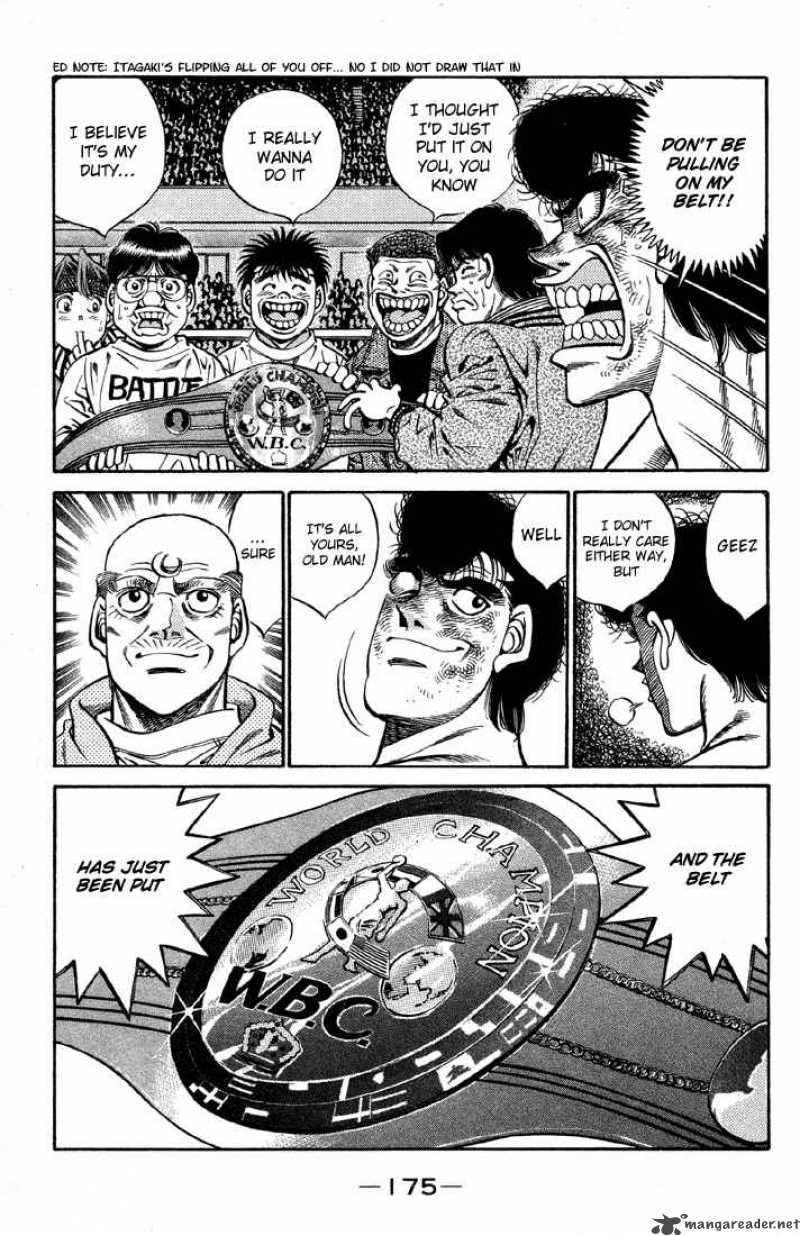 Hajime no Ippo - Chapter 397 Page 8