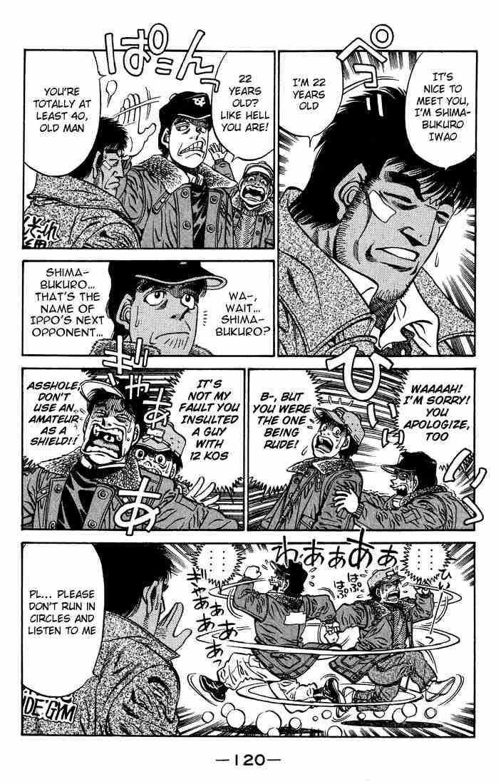 Hajime no Ippo - Chapter 422 Page 2