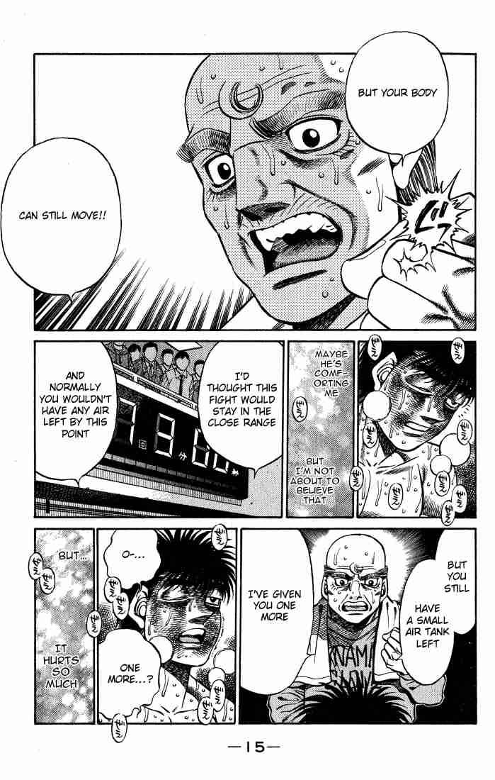 Hajime no Ippo - Chapter 434 Page 15