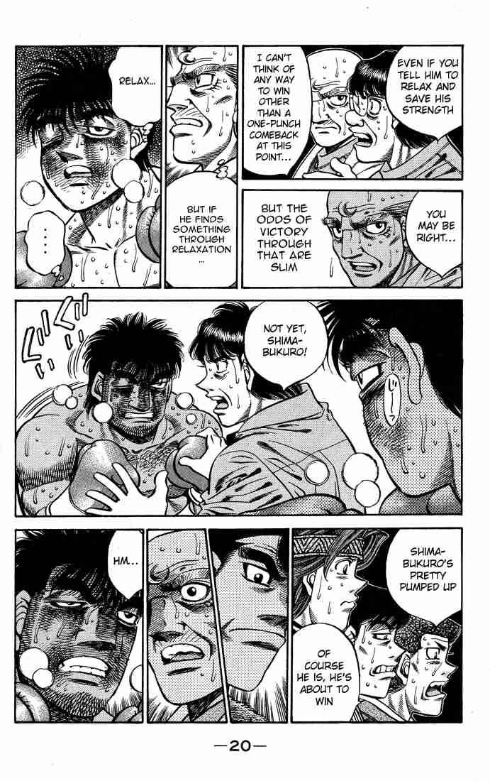 Hajime no Ippo - Chapter 434 Page 20