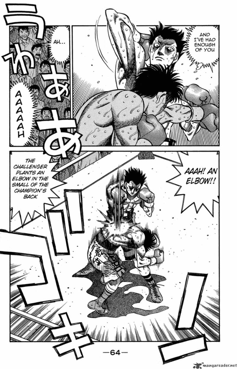 Hajime no Ippo - Chapter 496 Page 4