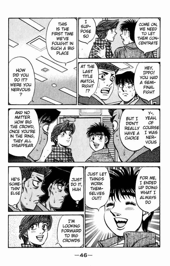 Hajime no Ippo - Chapter 525 Page 4