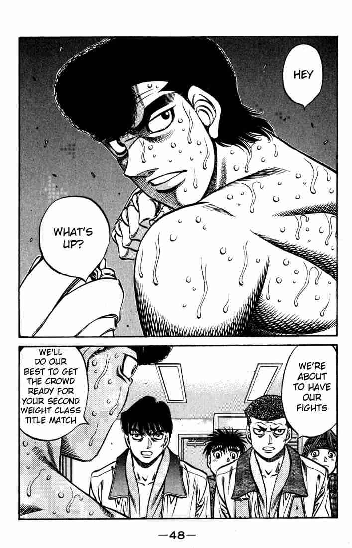 Hajime no Ippo - Chapter 525 Page 6