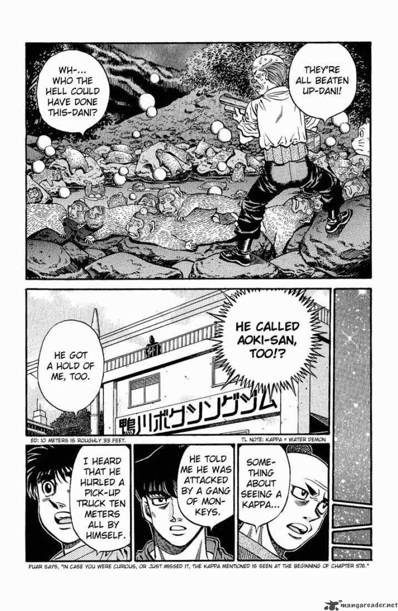 Hajime no Ippo - Chapter 578 Page 6