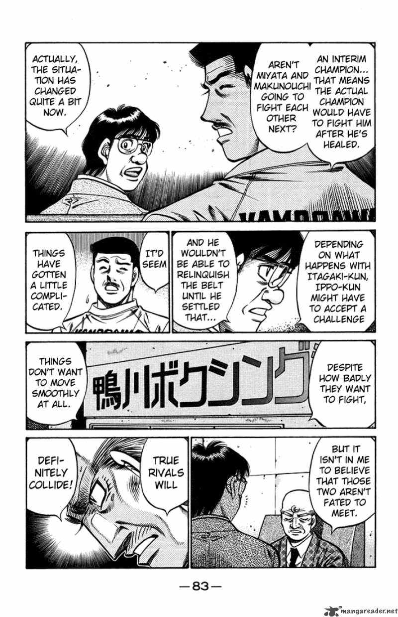 Hajime no Ippo - Chapter 708 Page 9