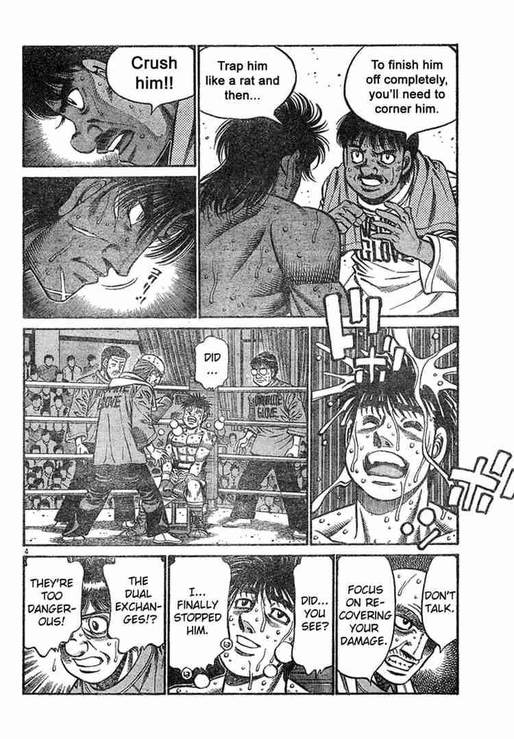 Hajime no Ippo - Chapter 735 Page 4