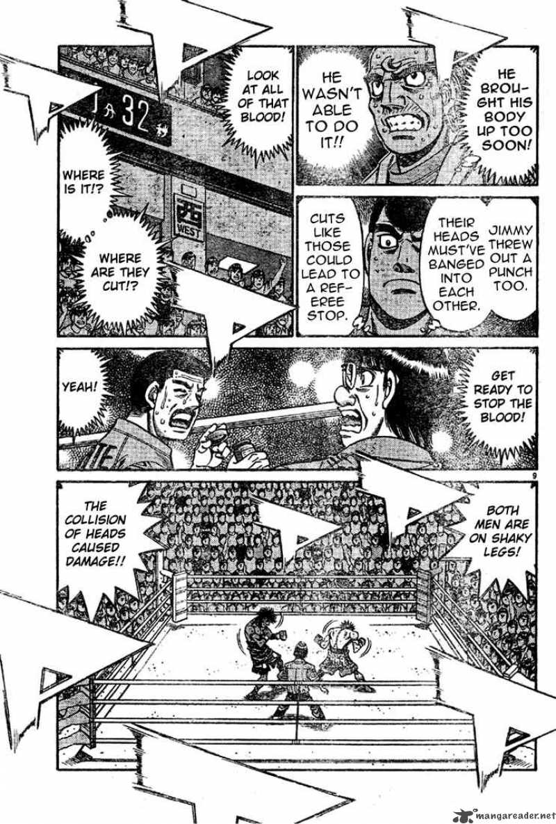 Hajime no Ippo - Chapter 738 Page 9