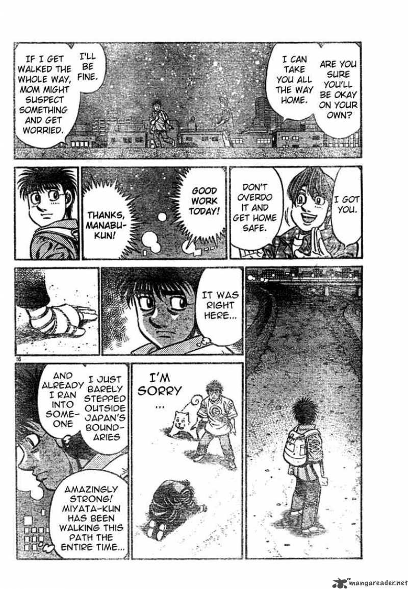 Hajime no Ippo - Chapter 741 Page 16