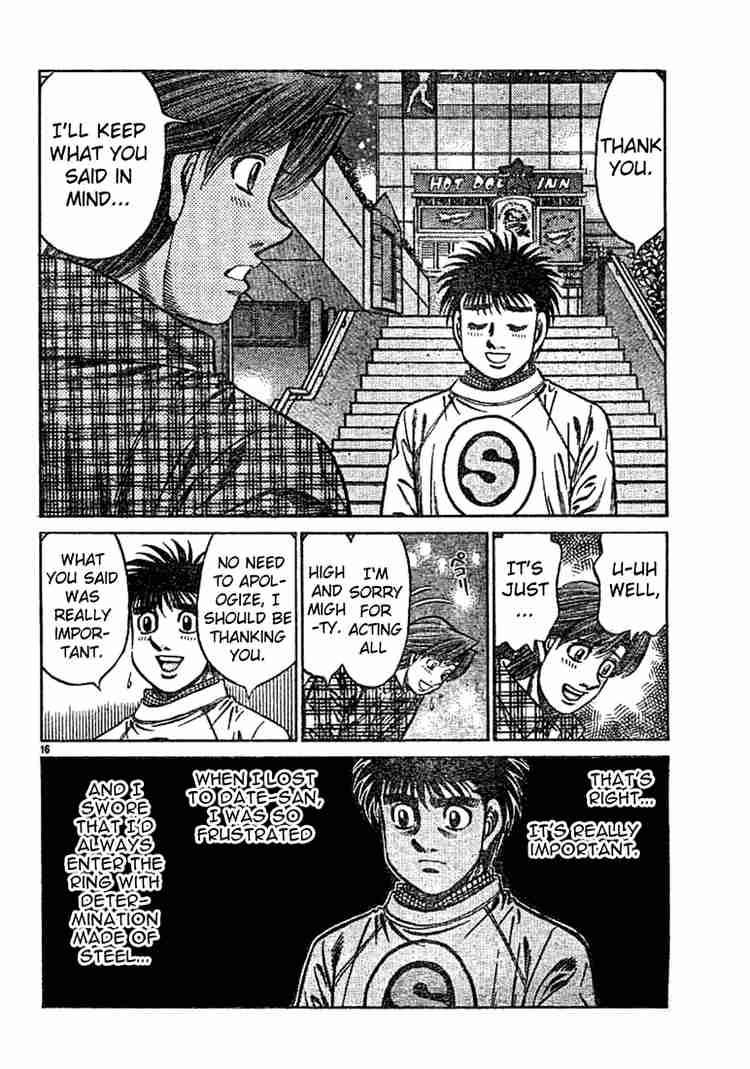 Hajime no Ippo - Chapter 750 Page 16