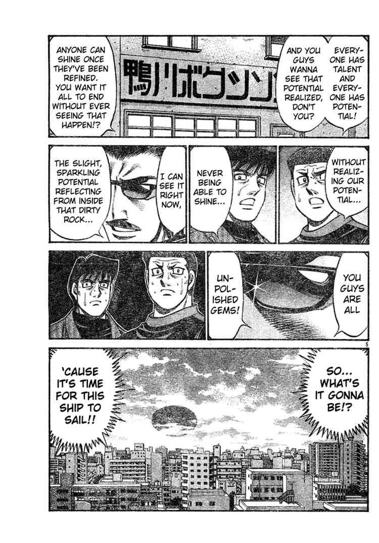 Hajime no Ippo - Chapter 756 Page 5