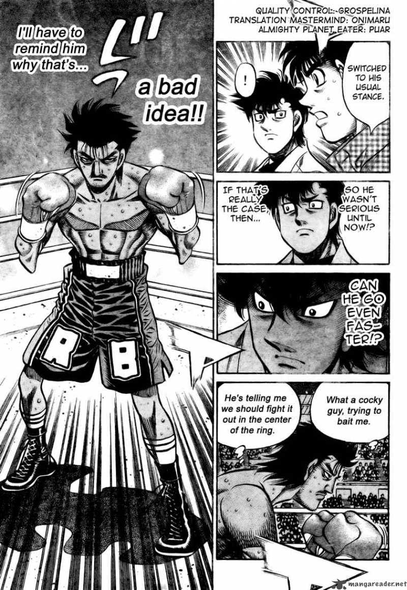 Hajime no Ippo - Chapter 823 Page 5